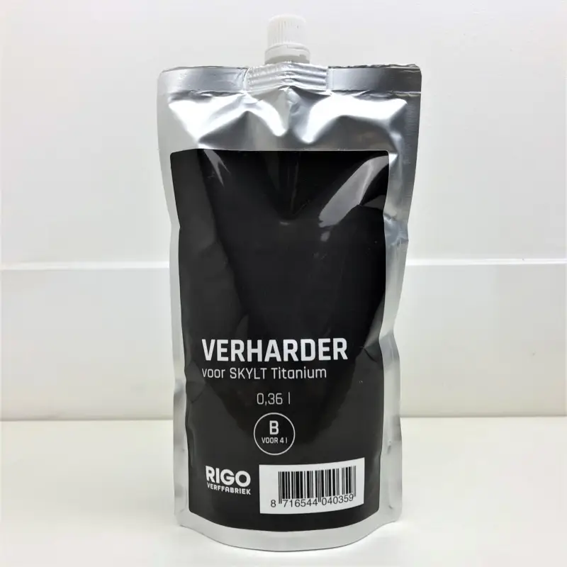 Voordeelprijs RigoStep Skylt Titanium Harder compenent B voor 4L.
