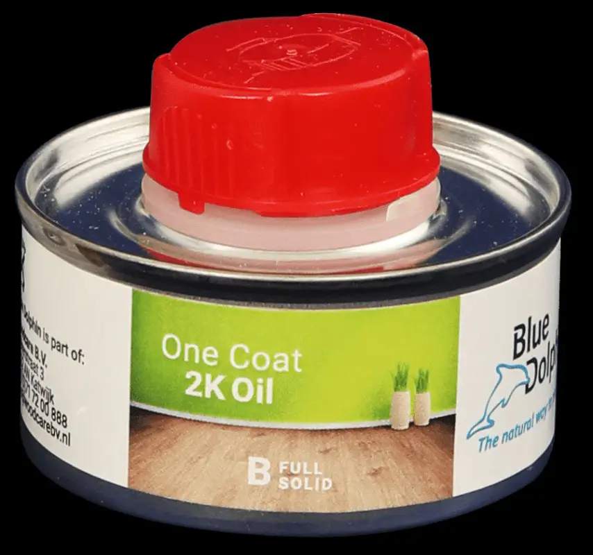 Blue Dolphin One Coat 2k demo/bijwerk blikje, harder. 31ML Flitsaanbieding