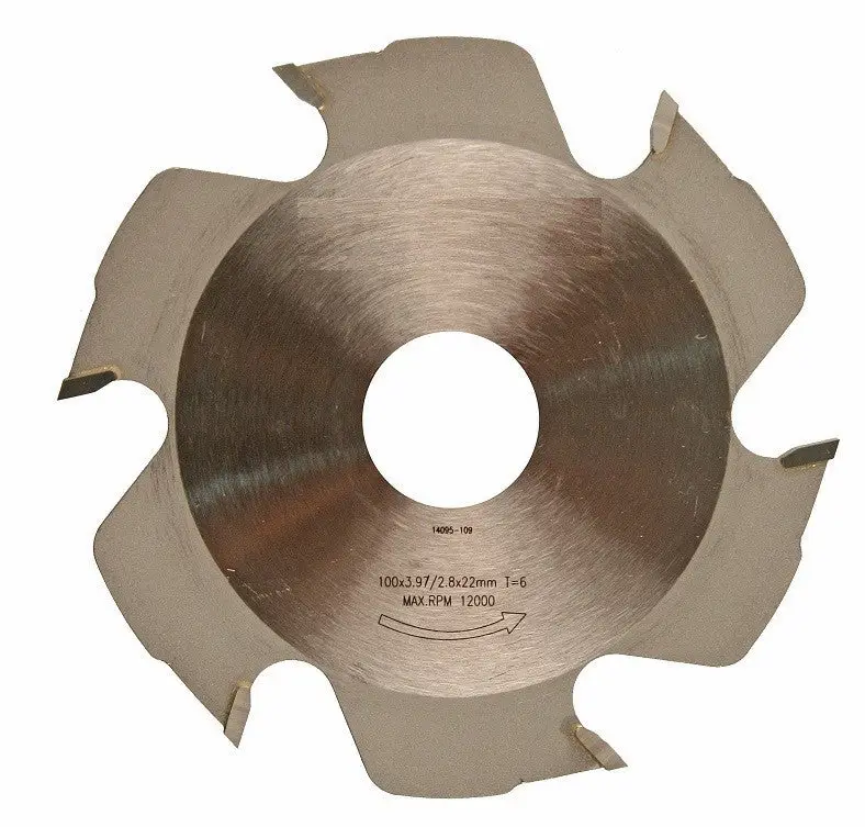 Lage Prijs Lamellenfrees zaagblad 100x4x22mm T6