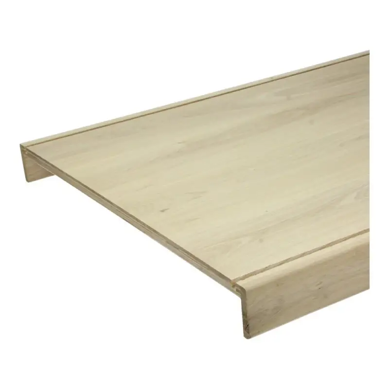 Traptreden Eur. Eiken Rustiek 1150x570x60 mm met uitsparing (2x trapneus) Beperkte Voorraad