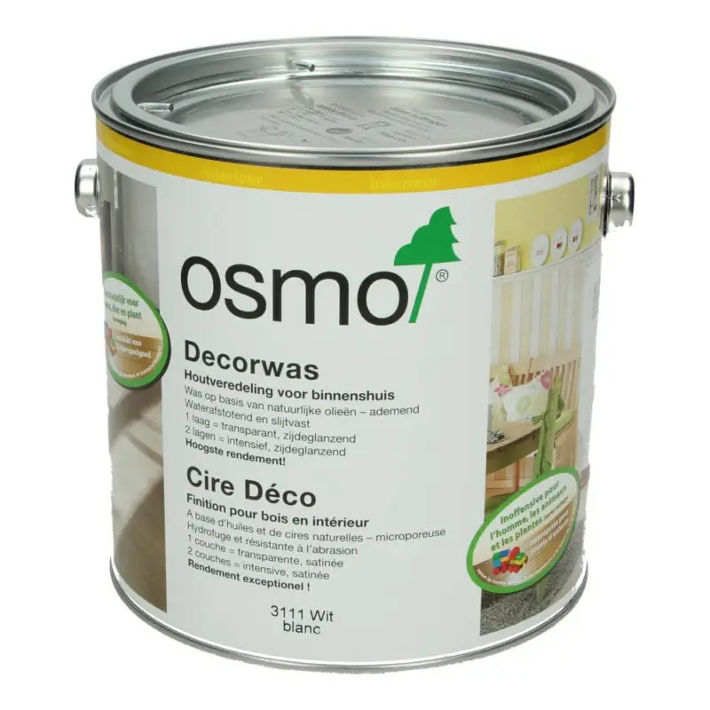 Bestseller Osmo Decorwas Wit 3111,2,5 Liter