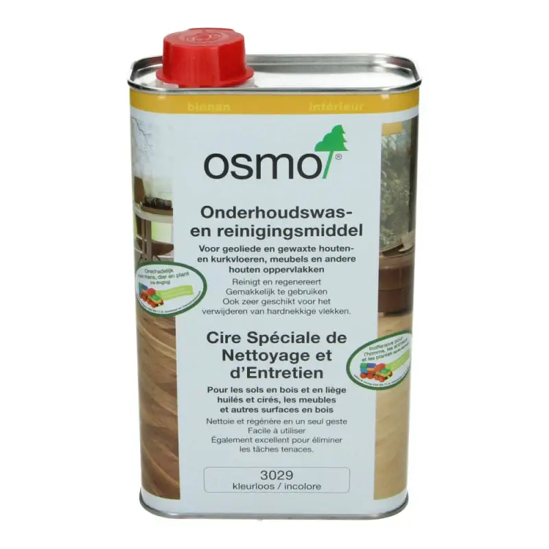 Gereduceerde Prijs Osmo Vloeibare Onderhoudswas 3029 (transparant) 1 Liter
