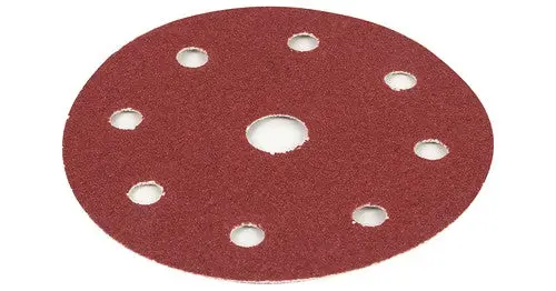 Populair Schuurschijf 125 mm P 80 Hermes BW 115 met velours, (50 st/ds)