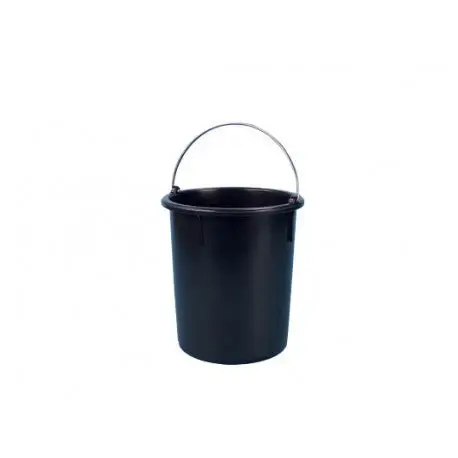 Mengemmer zwart met beugel (HDPE) 30 Liter Must-Have