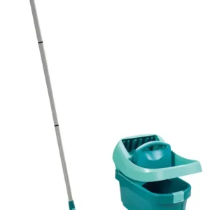 Leifheit profi vloerwisser xl - 42 cm compleet systeem met wieltjes micro duo Lage Kosten