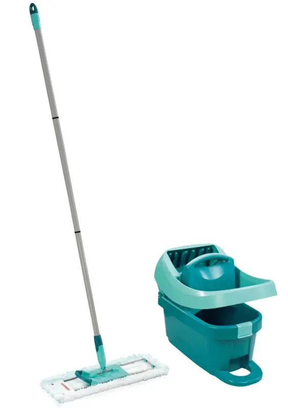 Leifheit profi vloerwisser xl - 42 cm compleet systeem met wieltjes micro duo Lage Kosten