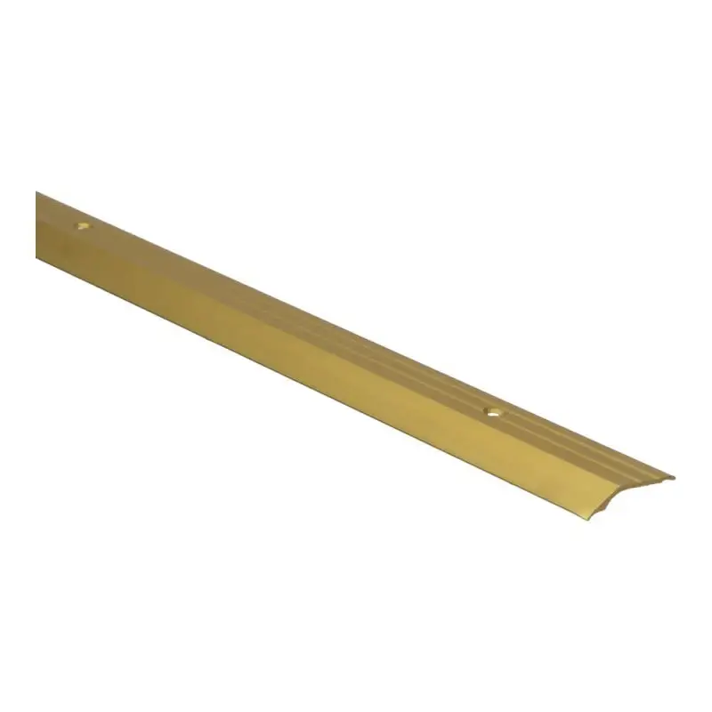 Overgangsprofiel schroef5 mm alu goud, 270cm lang Direct Beschikbaar