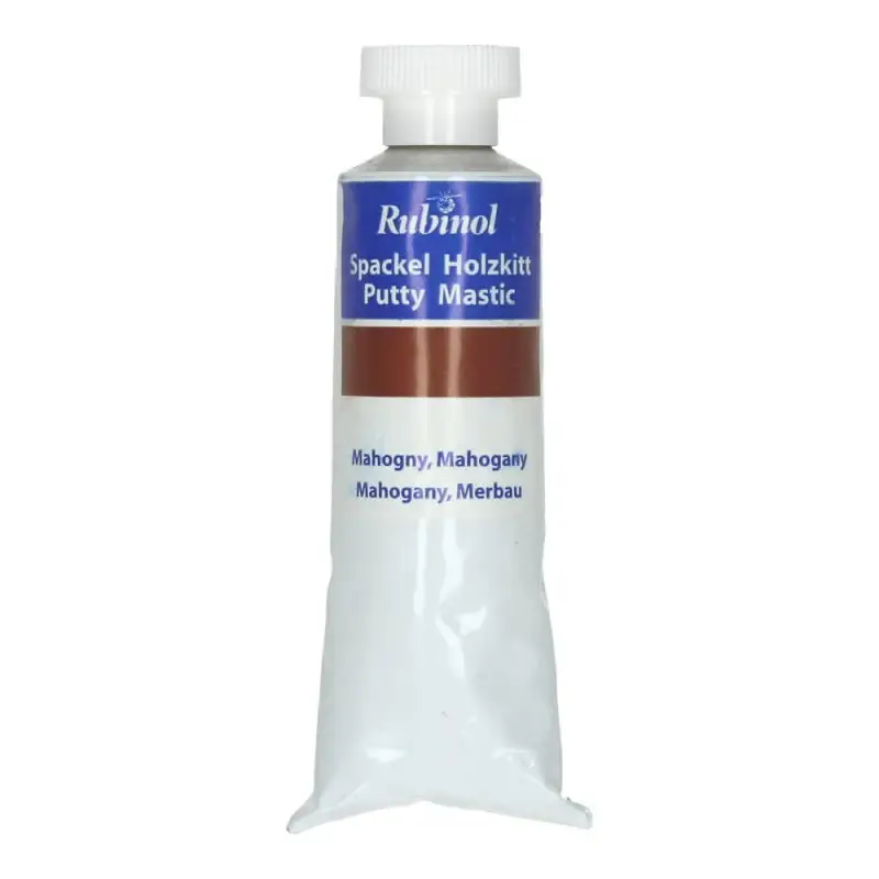 Superprijs Vloeibaar hout Rubinol Putty mahonie/merbau 100 gr.