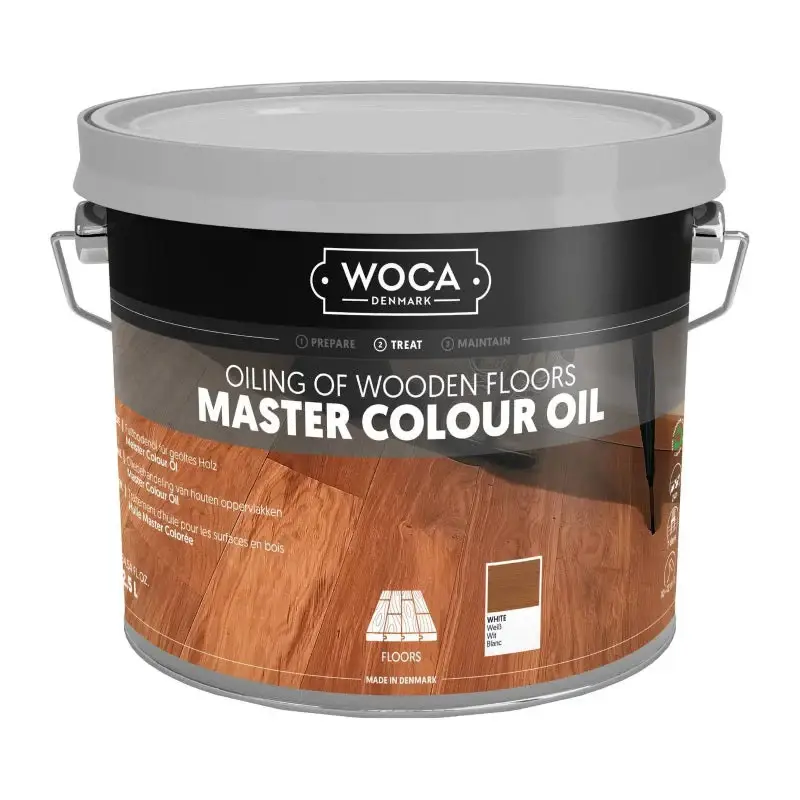 Express Levering WOCA Master Colour Oil wit 5 L