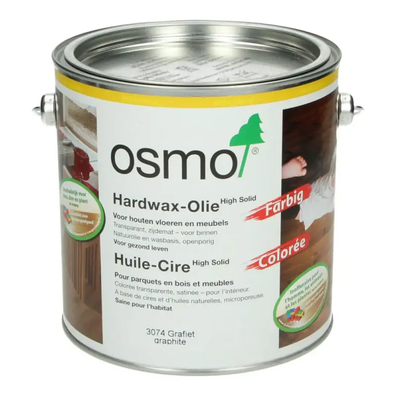 Uitverkoop OSMO Hardwax Olie 3074 Grafiet 2,5L