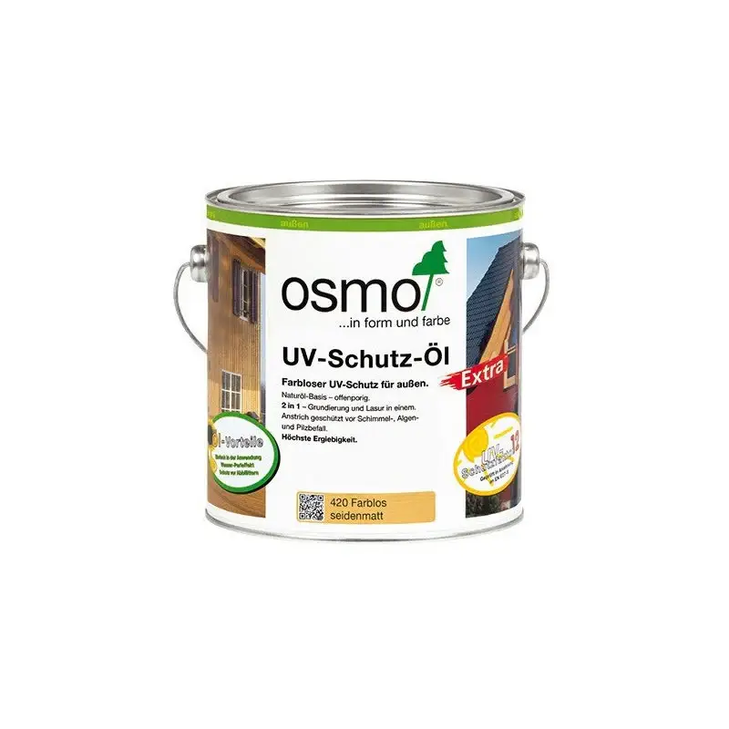 OSMO UV-beschermingsolie 420 kleurloos 2.5L Seizoensaanbieding