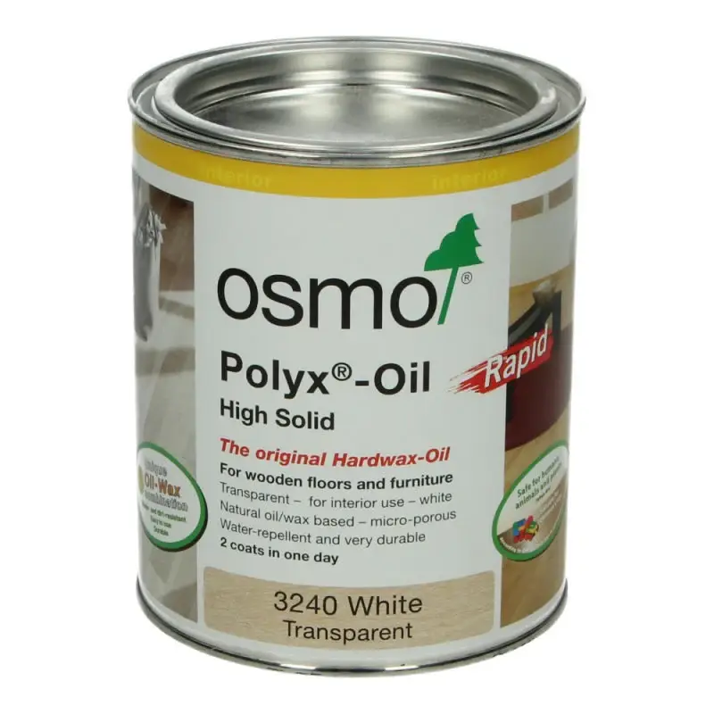 Alleen Vandaag OSMO Polyx Rapid 3240 Transparant wit 0,75L
