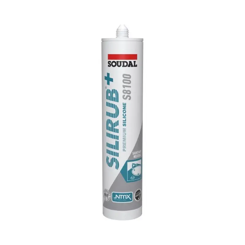 Soudal Siliconenkit Transparant grijs/trijs 300 ml Superprijs