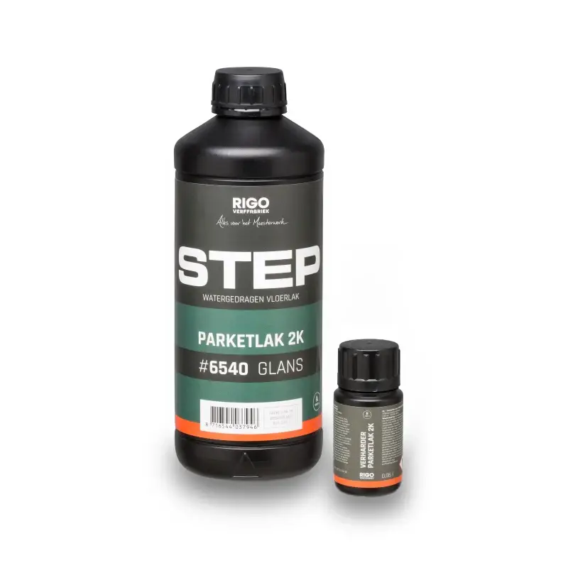 STEP Parketlak 2K 6540 glans 1Liter Beperkt Aanbod