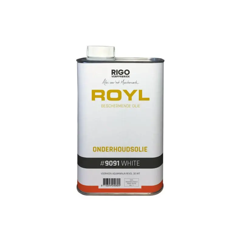 Flitsaanbieding ROYL Onderhoudsolie Wit 9091 1 Liter