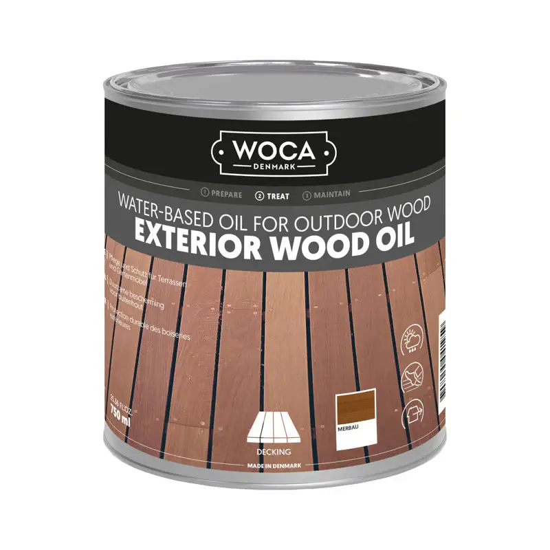 Bestseller WOCA Exterior Oil Merbau 0,75 L