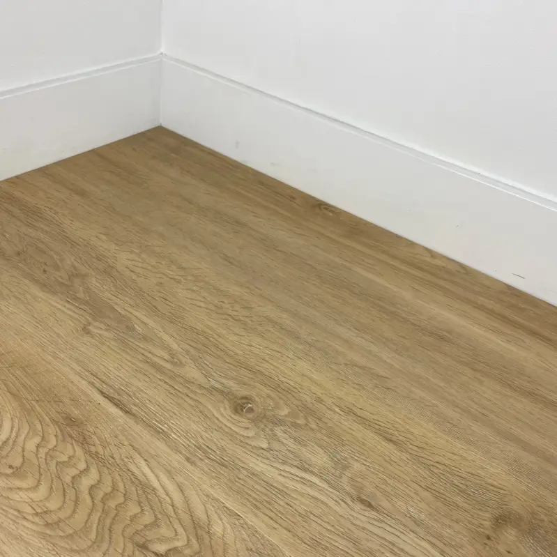 Hete Deal PVC regular 228 x 1220 mm "Pure oak " composiet click laminaat met kurk (2,78 m2/doos)