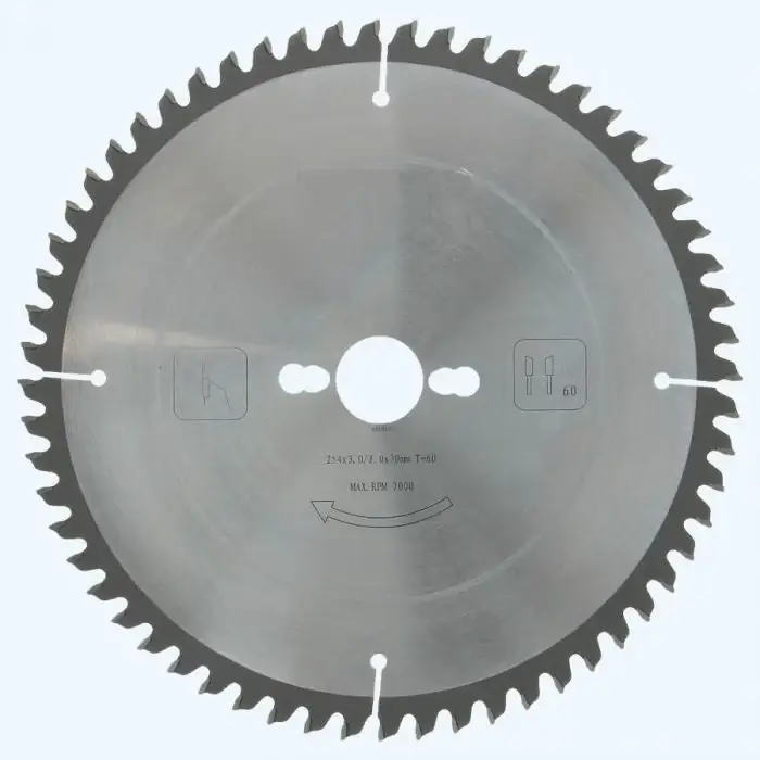 Laatste Kans Afkortzaagblad PROF 254 x 30 mm T60