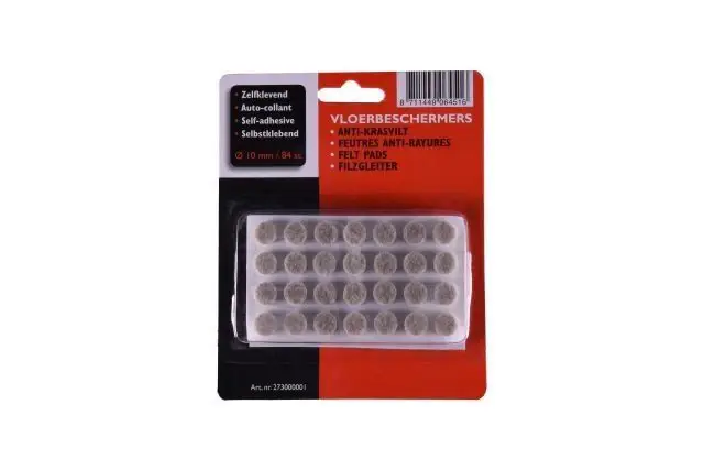 Koop Vandaag Anti-krasvilt zelfklevend Ø 10mm 84 stuks