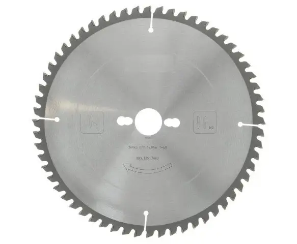Voordeelprijs Afkortzaagblad PROF 260 x 30 mm T60