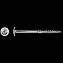 Exclusieve Aanbieding Tellerkopschroef Ø 8x200 Zn (T40) 50 STUKS (flenskophoutschroef)