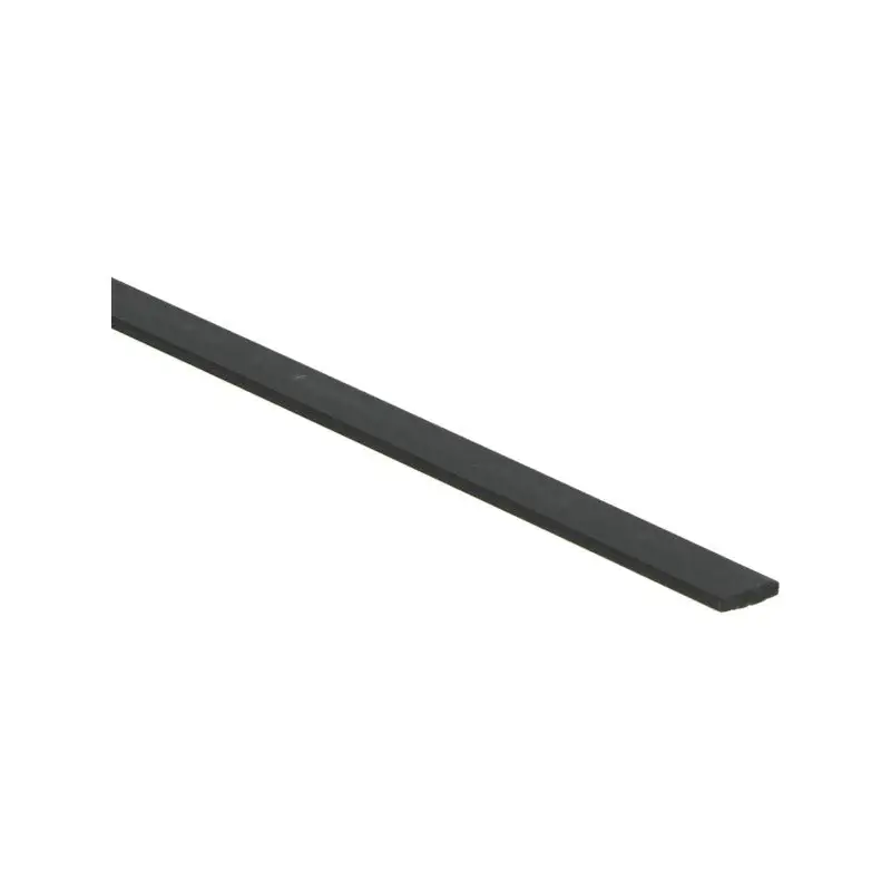 Express Levering PVC Bies 2,3 x 10 mm x 100 cm zwart
