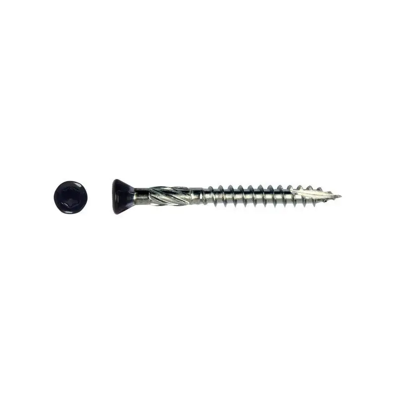 Gratis Retour Potdekselschroef Zwart Torx4x40 - 200