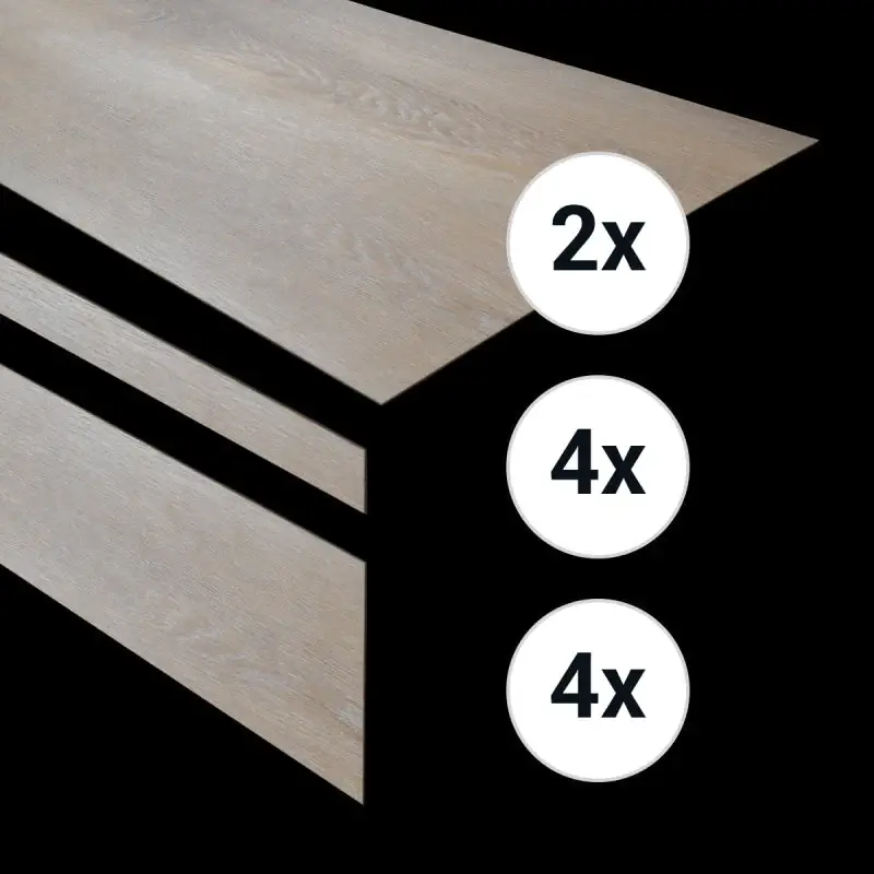 Traptreden set PVC Honing Lage Prijs