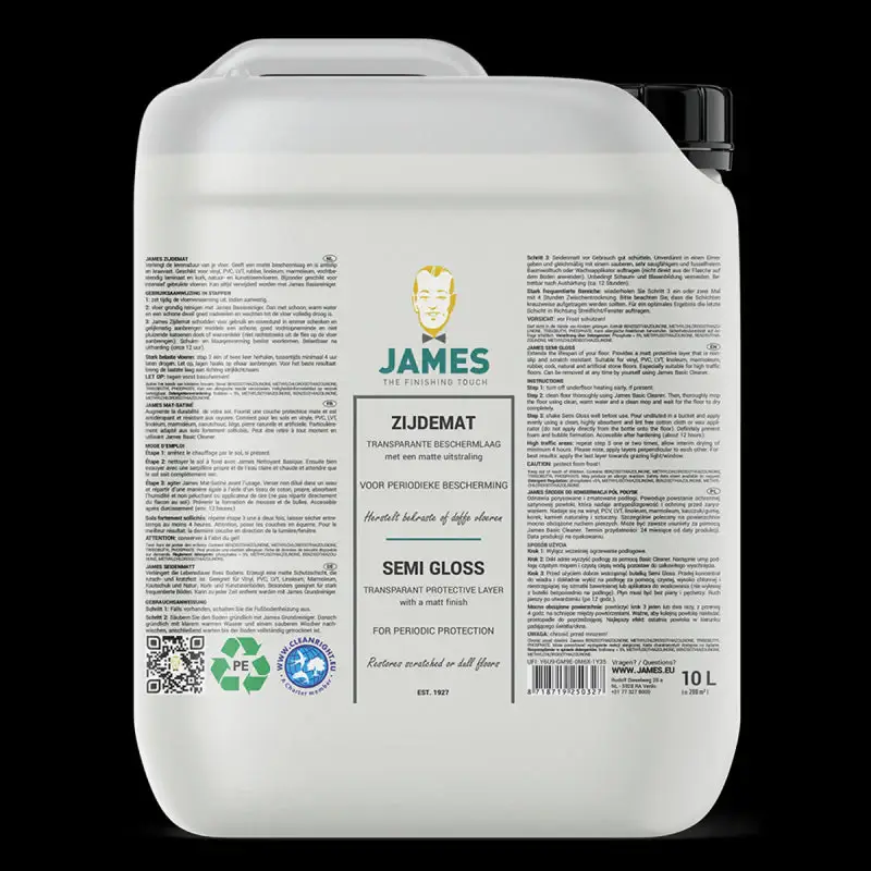 James zijdemat 10L Fabrieksprijs
