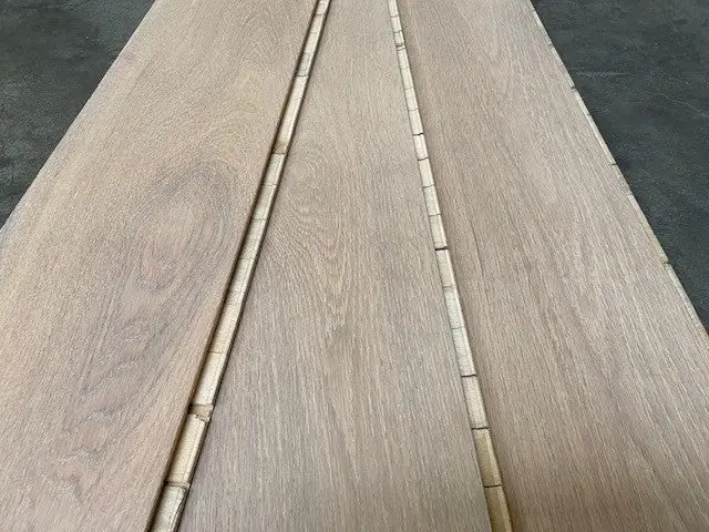 Finale Uitverkoop Lamelplank Eiken 14 x 189 x 1390 mm, geborsteld grijs geolied (2.10 m² per pak)