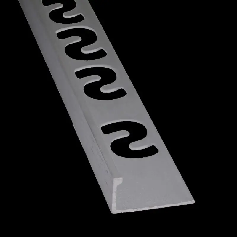 SUBSTRAT Recht Tegelprofiel Aluminium Zilver 10mm, 300cm (15473) Tijdelijk Beschikbaar