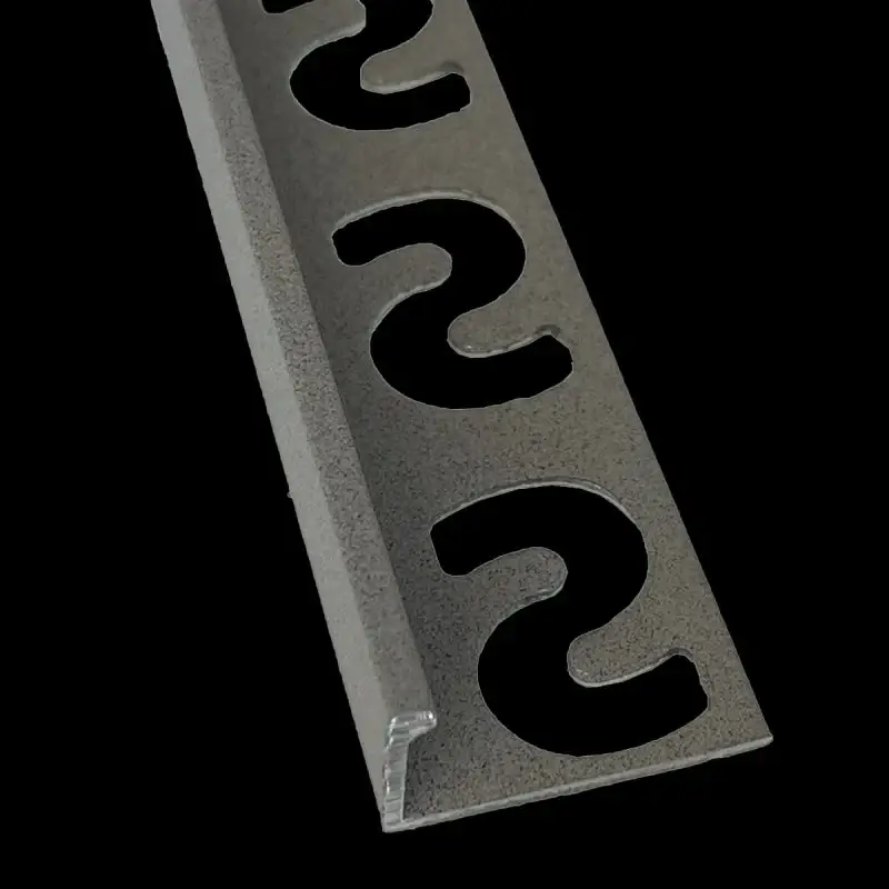 SUBSTRAT Recht Tegelprofiel Aluminium Lichtgrijs 11mm, 300cm (18013) Actieprijs