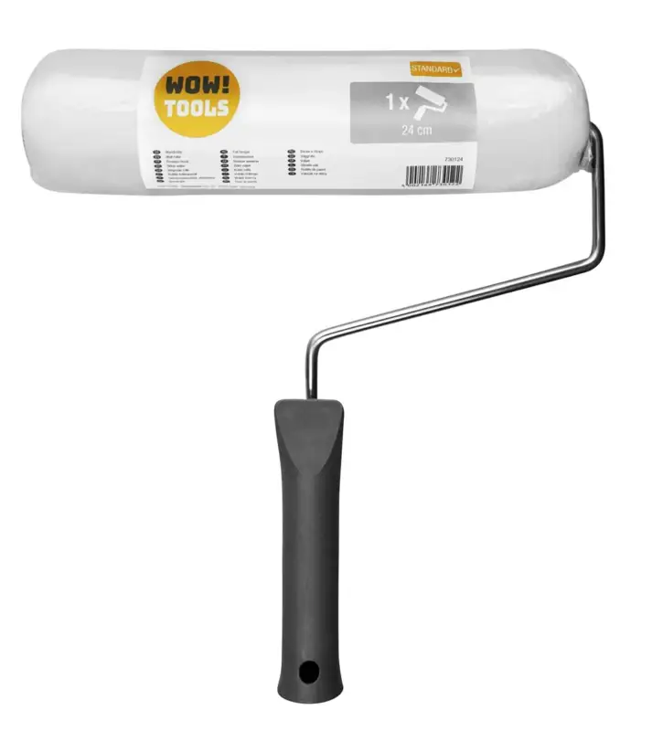 Standaard vachtroller 24 cm met beugel Dagaanbieding