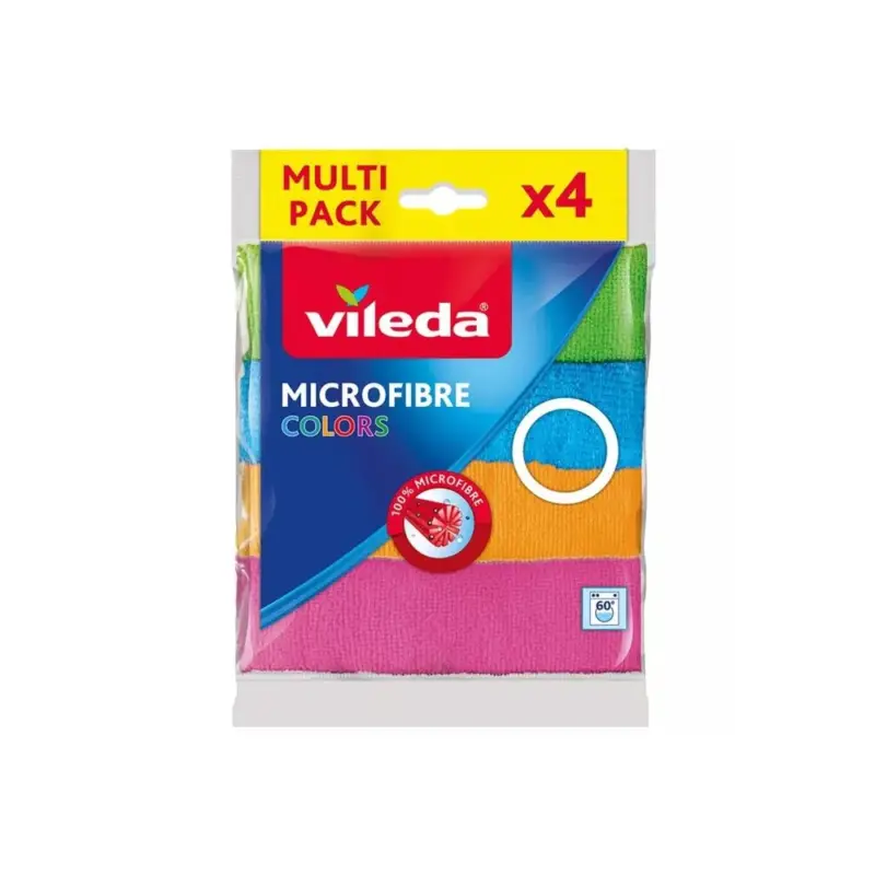 Vileda microvezeldoeken 30 x 30 cm 4 stuks Korting